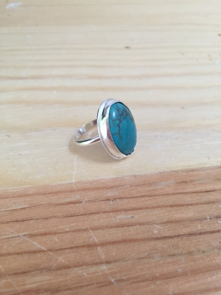 Behind The Scenes- simple stone ring