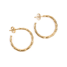 Load image into Gallery viewer, Bamboo Hoops