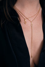 Load image into Gallery viewer, Serpent lariat on model