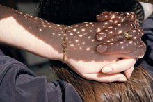 Load image into Gallery viewer, Serpent bracelet up close on model