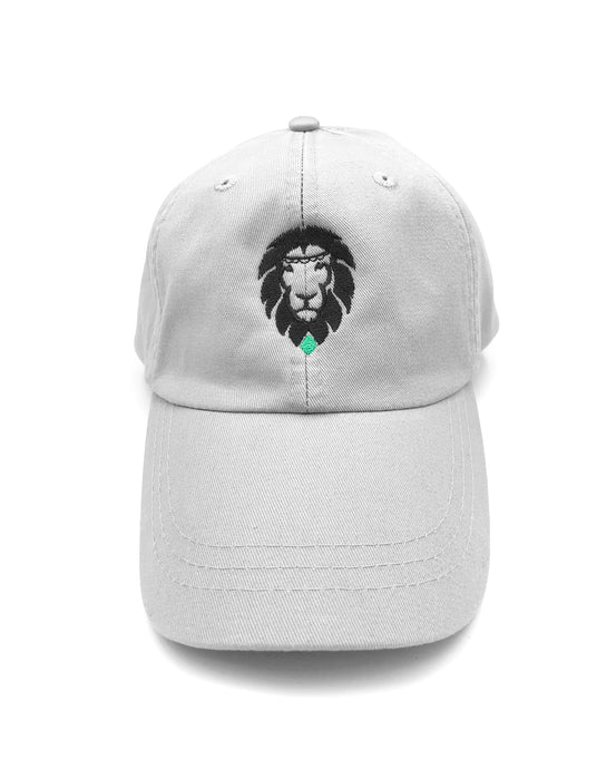 Grey hat with Kemi Designs logo